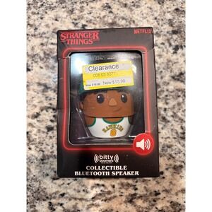 Stranger Things Lucas Sinclair Bitty Boomers Collectible Bluetooth Speaker New